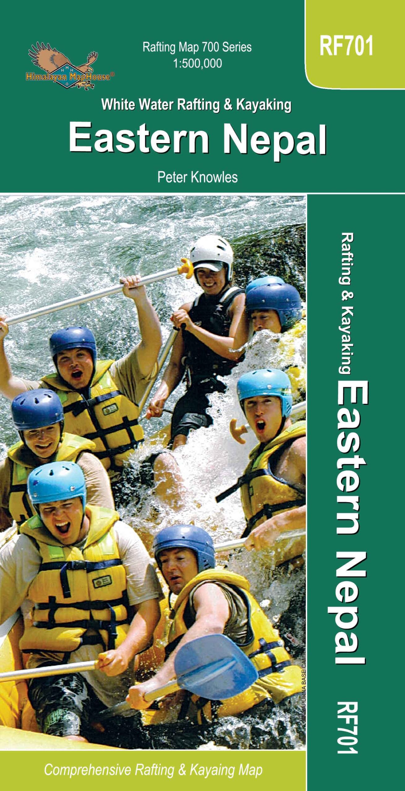 Eastern Nepal (white water rafting map)
