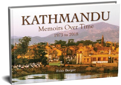 KATHMANDU Memories Over Time 1973-2018 map mouse - books himalaya